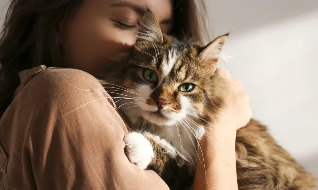 El origen del ronroneo en los gatos