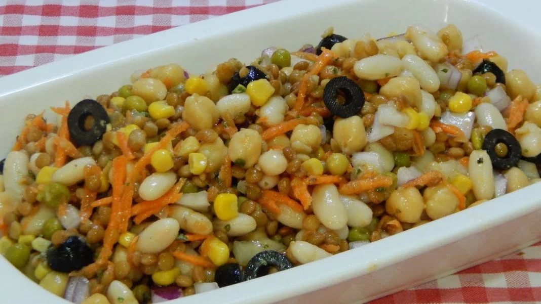 ELECCIÓN DE LOS VEGETALES PARA LA ENSALADA DE LEGUMBRES 