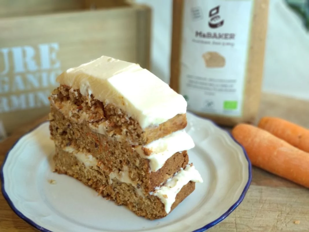 Carrot cake de avena 1 Vida.es