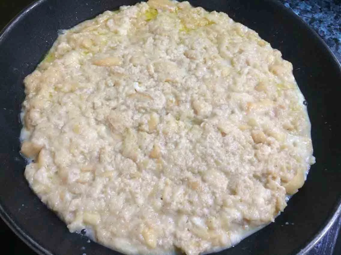 PASO A PASO: CÓMO PREPARAR LA TORTILLA DULCE DE PAN