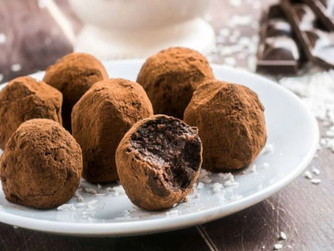 INGREDIENTES NECESARIOS PARA LAS TRUFAS DE CHOCOLATE