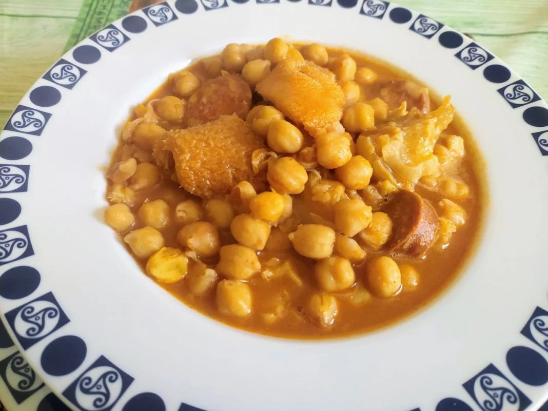 Callos a la gallega con garbanzos 1 Vida.es