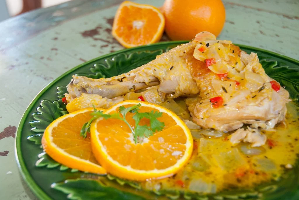 BENEFICIOS DEL POLLO A LA NARANJA EN TU MENÚ NAVIDEÑO