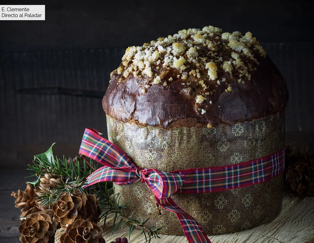 HORNEADO Y DECORACIÓN DEL PANETTONE