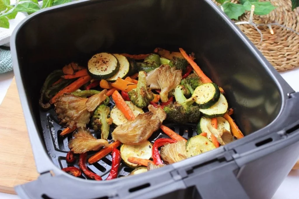 VERDURAS ASADAS EN FREIDORA DE AIRE