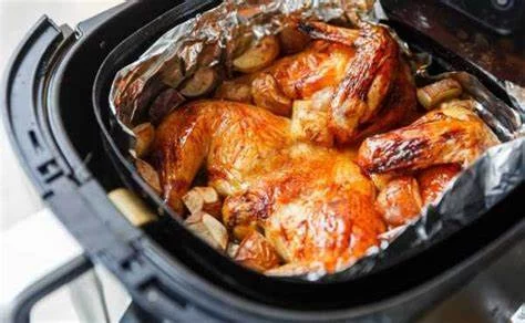 APERITIVOS CRUJIENTES DE POLLO EN FREIDORA DE AIRE