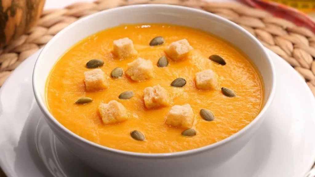 CREMA DE CALABAZA Y ZANAHORIA: SUAVIDAD Y SABOR EN CADA CUCHARADA