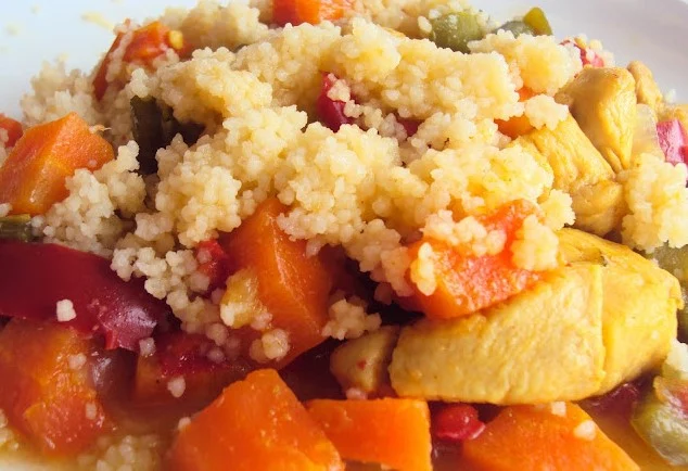 cous cous de pollo y verduras 1 Vida.es